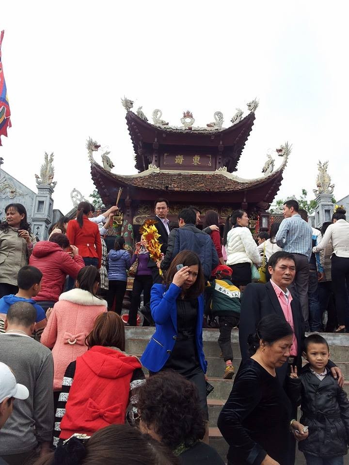Посещение храма Кыаонг и пагоды Кайбау - ảnh 1
